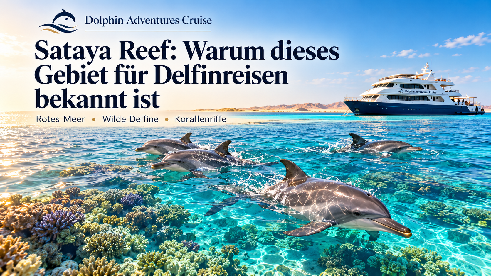 Sataya Reef Warum dieses Gebiet für Delfinreisen bekannt ist