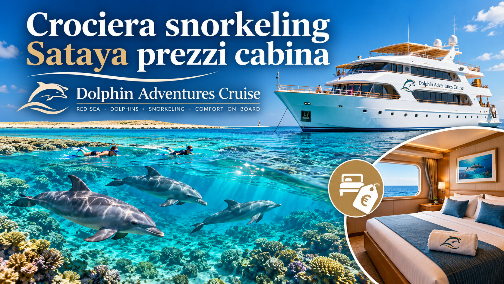 Crociera snorkeling Sataya prezzi cabina