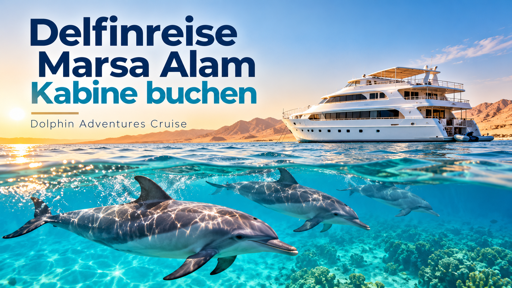 Delfinreise Marsa Alam Kabine buchen
