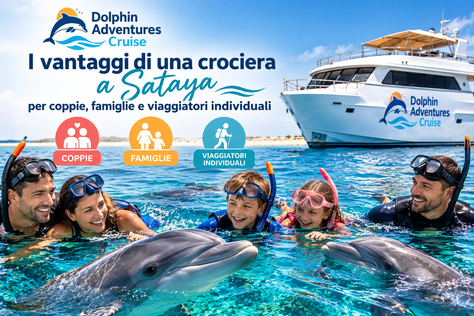 I vantaggi di una crociera a Sataya per coppie, famiglie e viaggiatori individuali