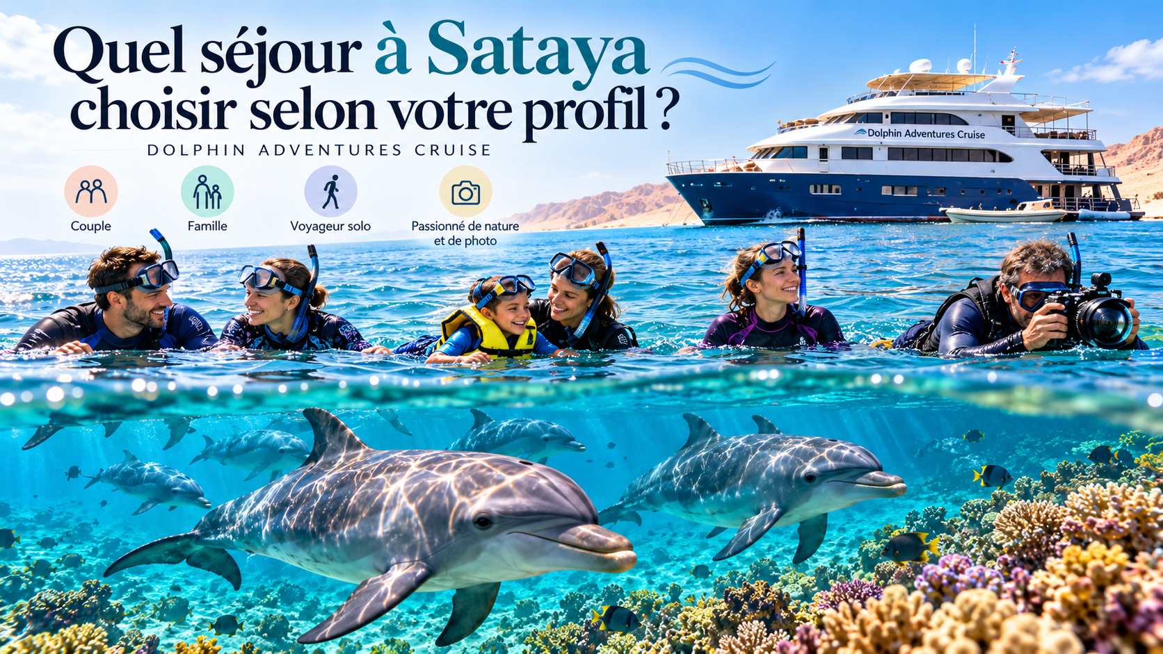 Quel séjour à Sataya choisir selon votre profil