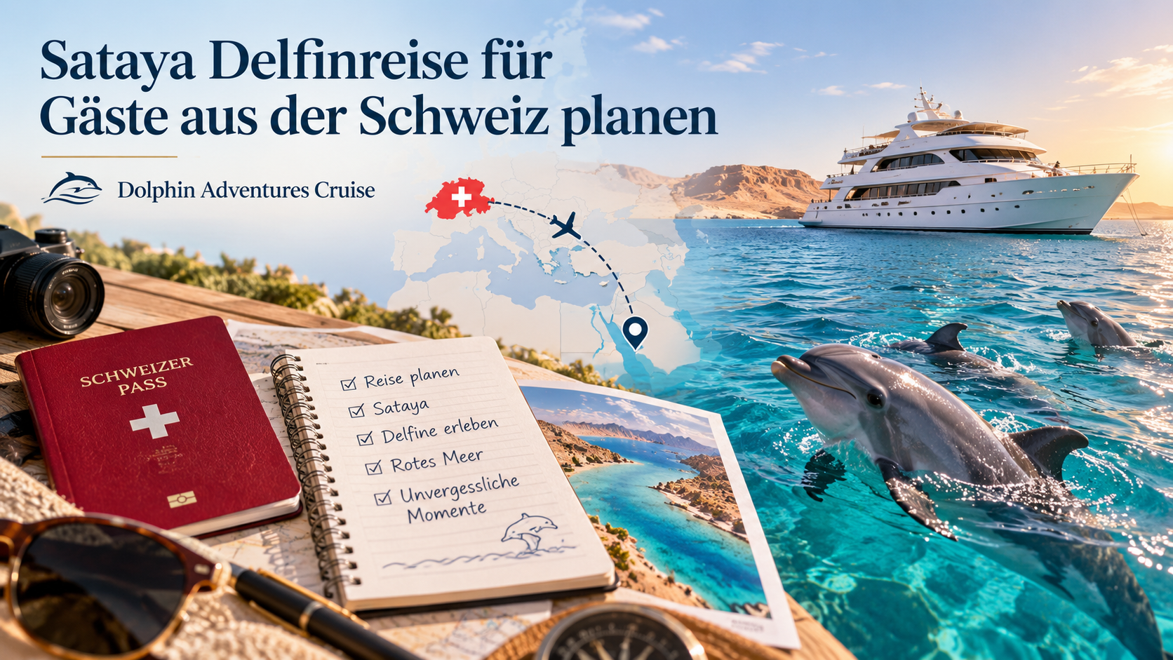 Sataya Delfinreise für Gäste aus der Schweiz planen