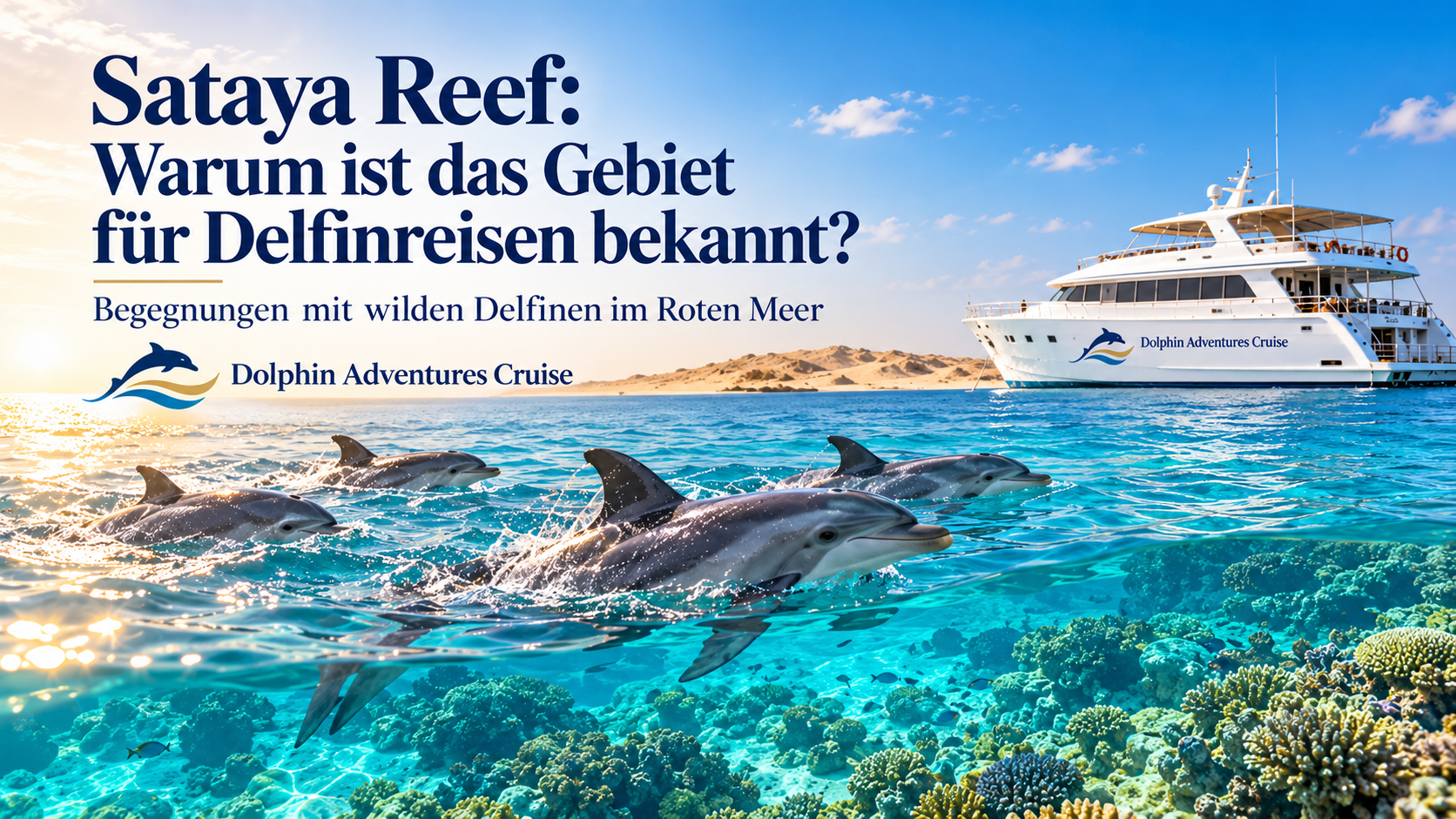 Sataya Reef Warum ist das Gebiet für Delfinreisen bekannt