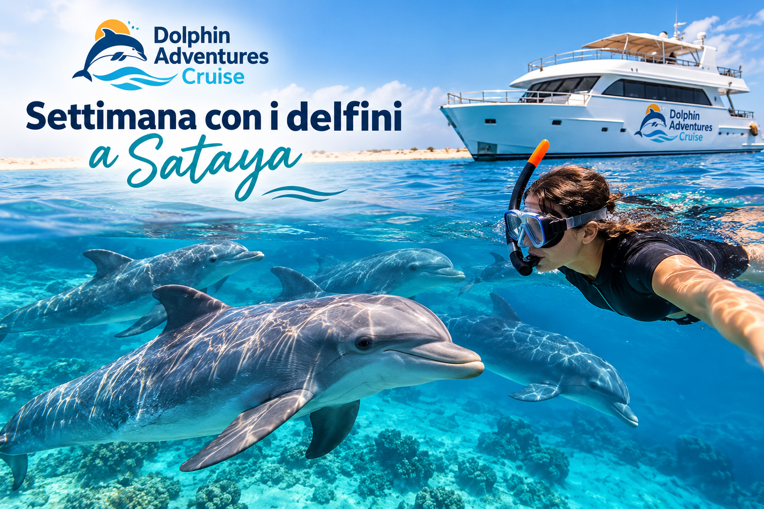 Settimana con i delfini a Sataya