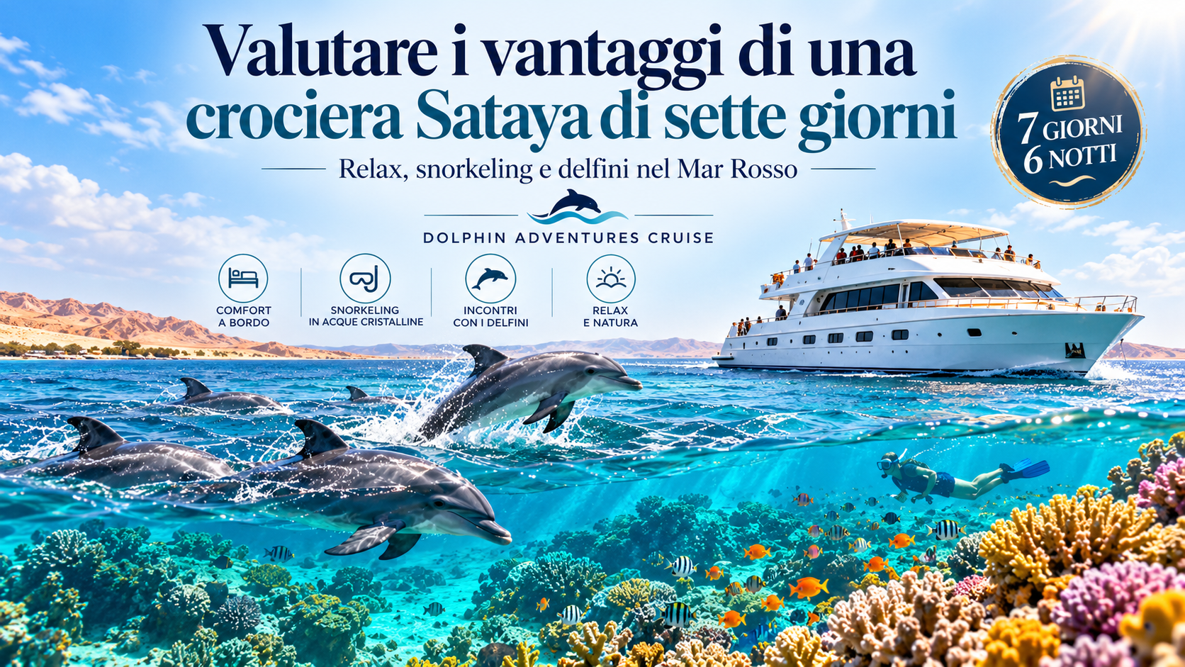 Valutare i vantaggi di una crociera Sataya di sette giorni