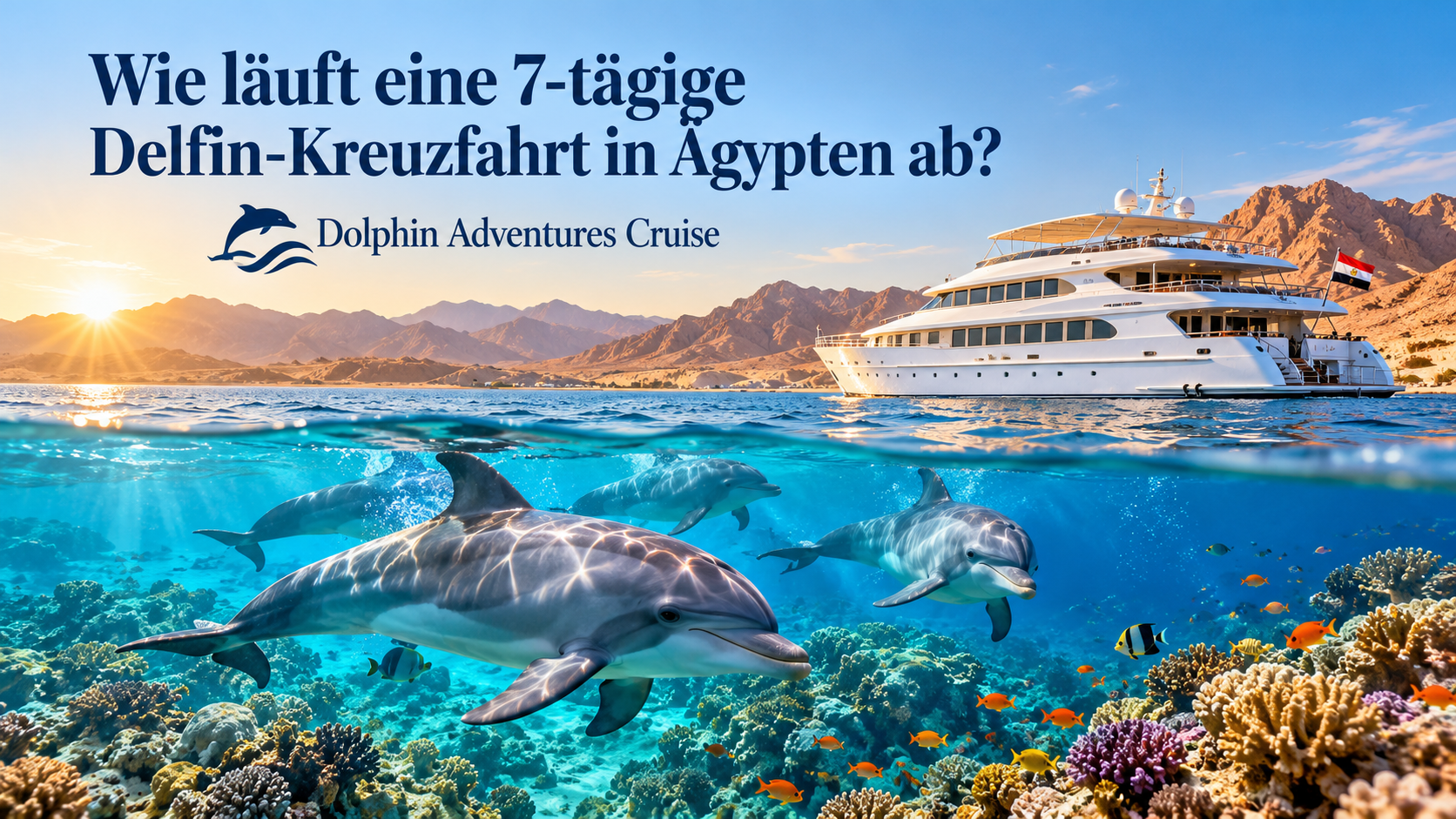 Wie läuft eine 7-tägige Delfin-Kreuzfahrt in Ägypten ab
